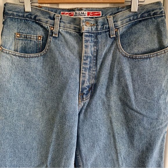 Vintage B.U.M. Equipment 80s Tapered Mom Jeans - Picture 2 of 12